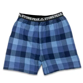 Adult Stone Peak Flannel Boxers