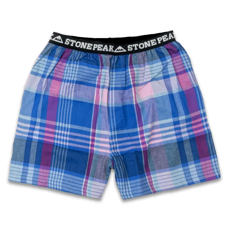 Adult Stone Peak Flannel Boxers