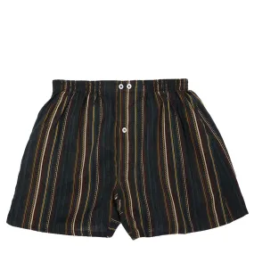 Anonymous Ism African Stripes Boxers Charcoal