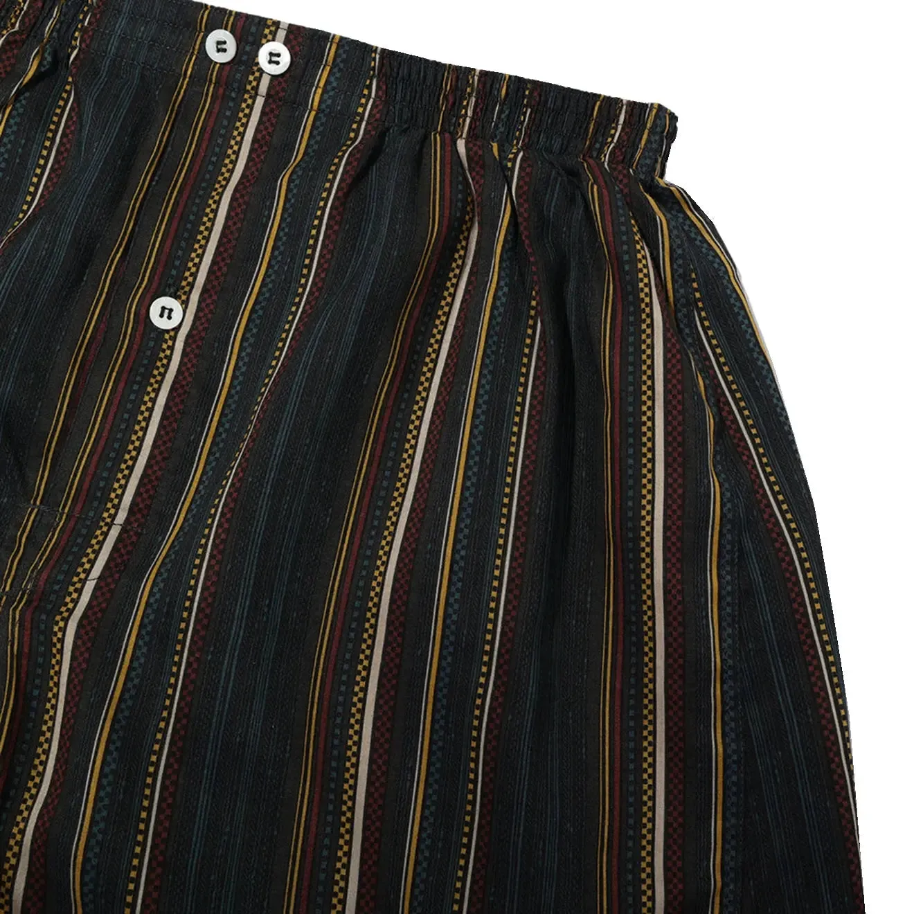 Anonymous Ism African Stripes Boxers Charcoal