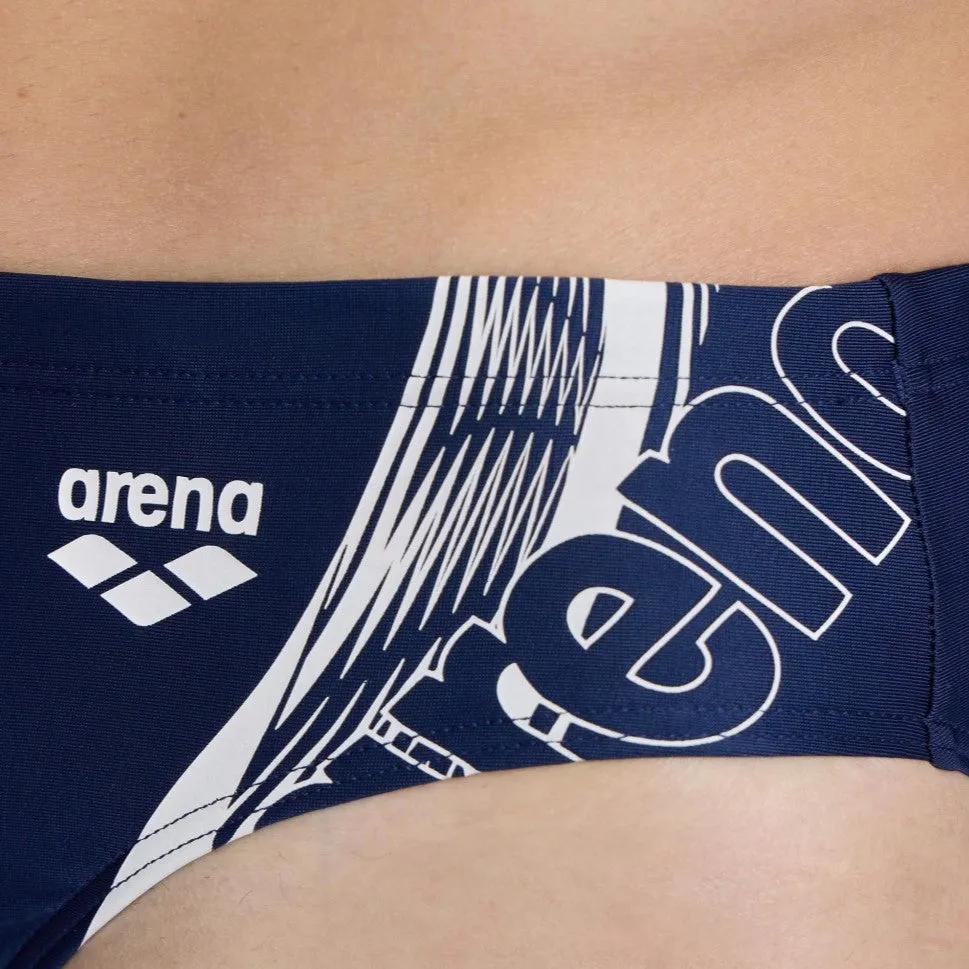 Arena Men's swimming pool briefs Briefs Graphic 005536 710 blue-white