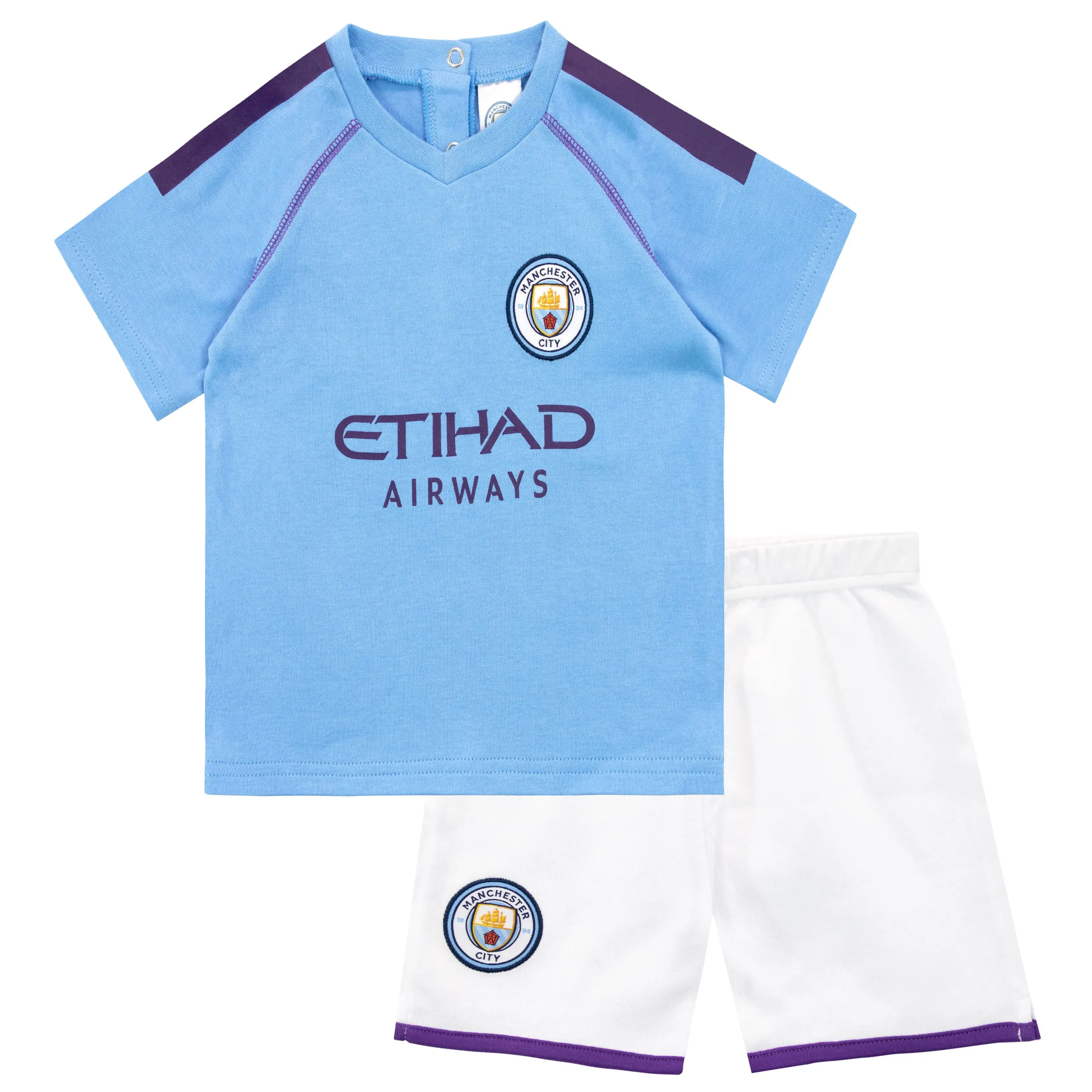 Baby Manchester City FC Pajamas