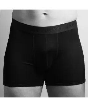 Bamboo Boxers - Black/Black Band