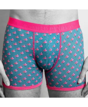 Bamboo Boxers - Flamingo/Pink Band