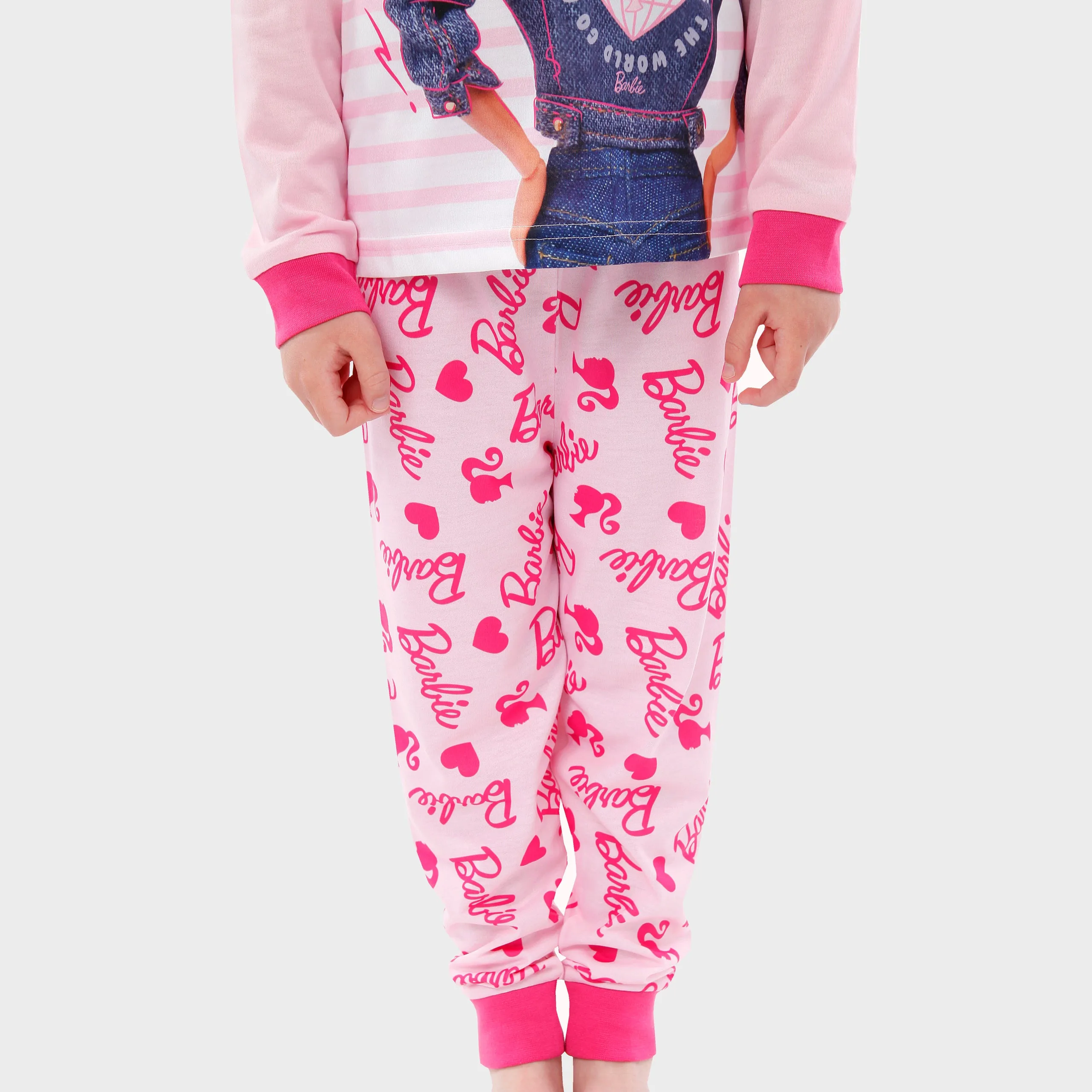 Barbie Pajamas And Hair Tie Set