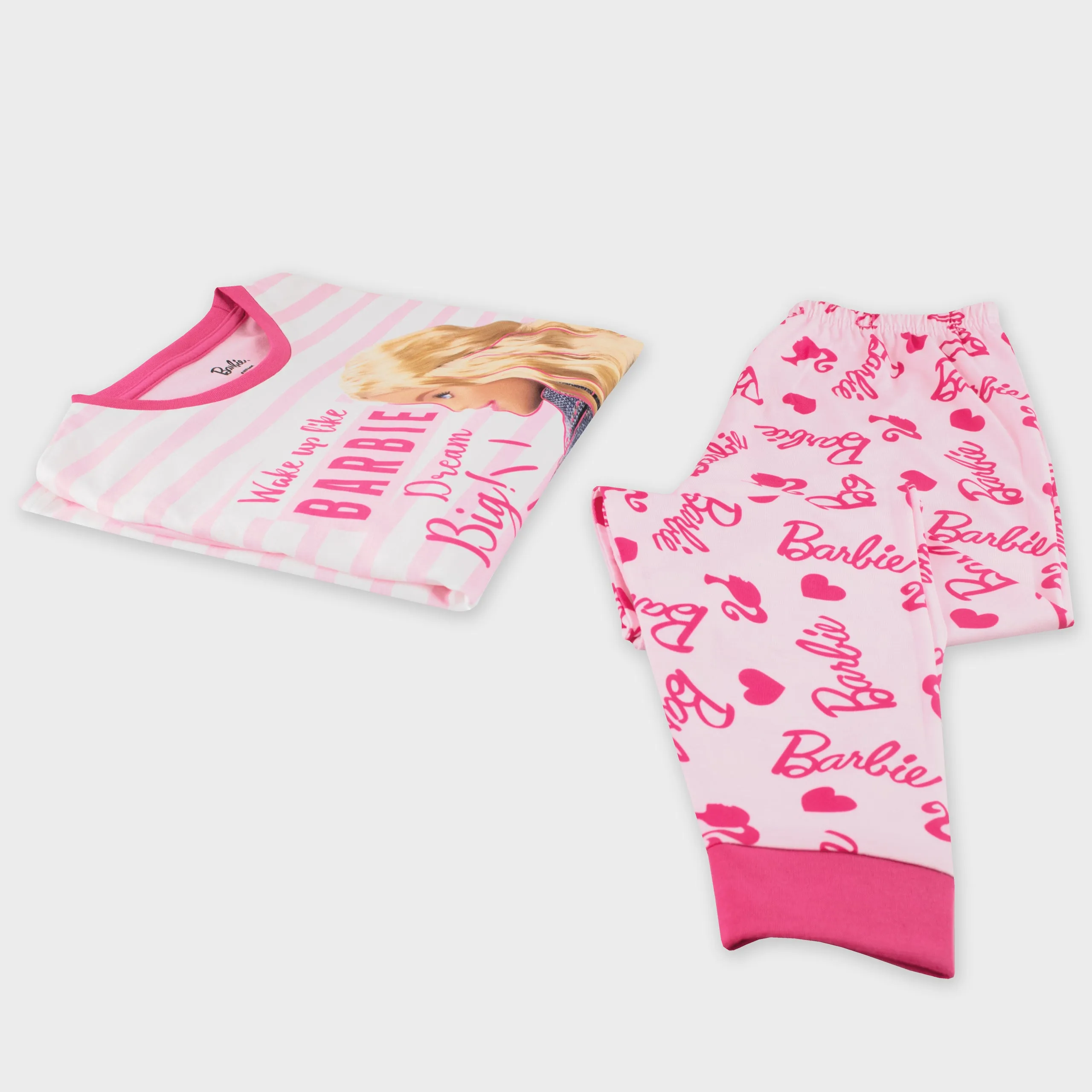 Barbie Pajamas And Hair Tie Set