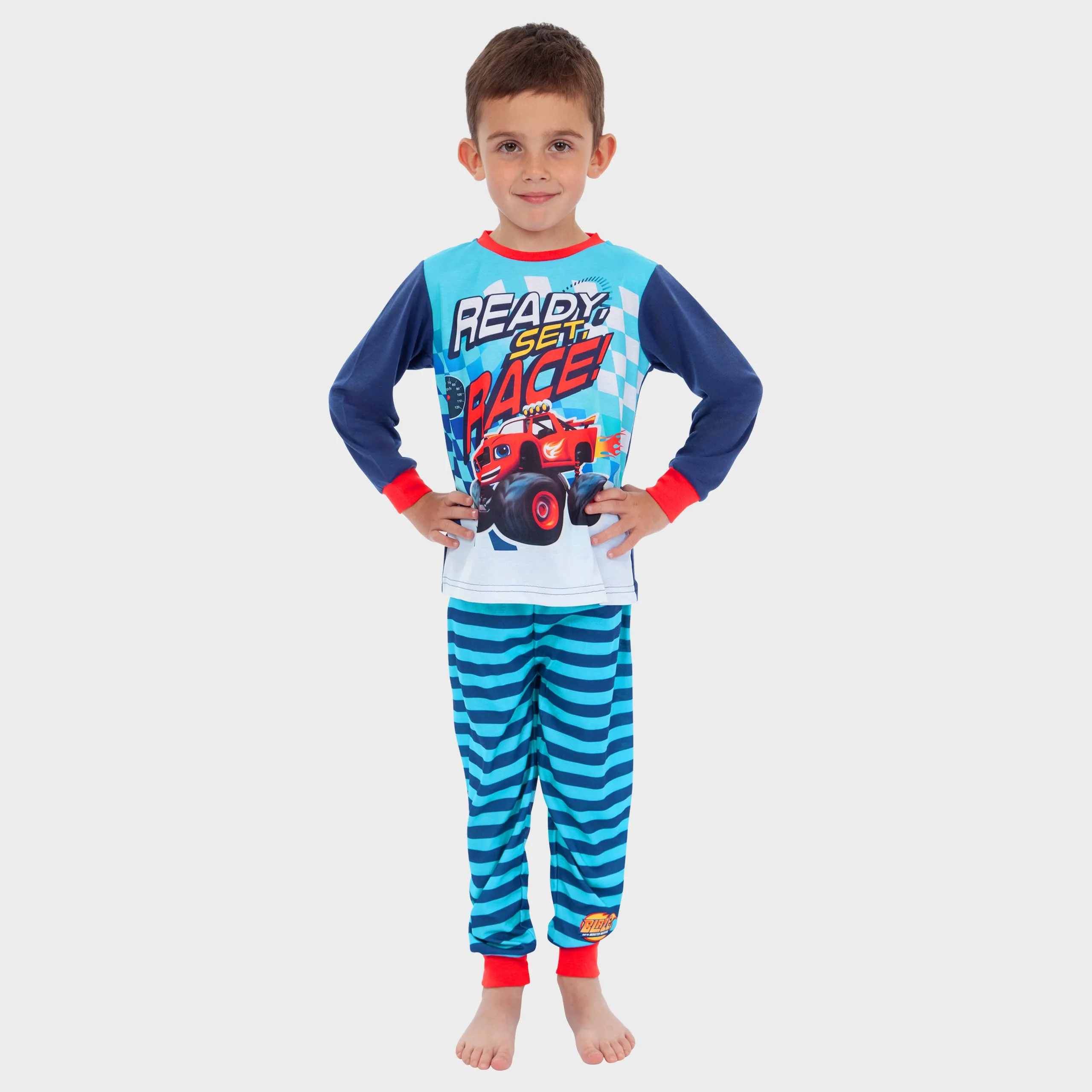 Blaze and the Monster Machines Long Sleeve Pajamas