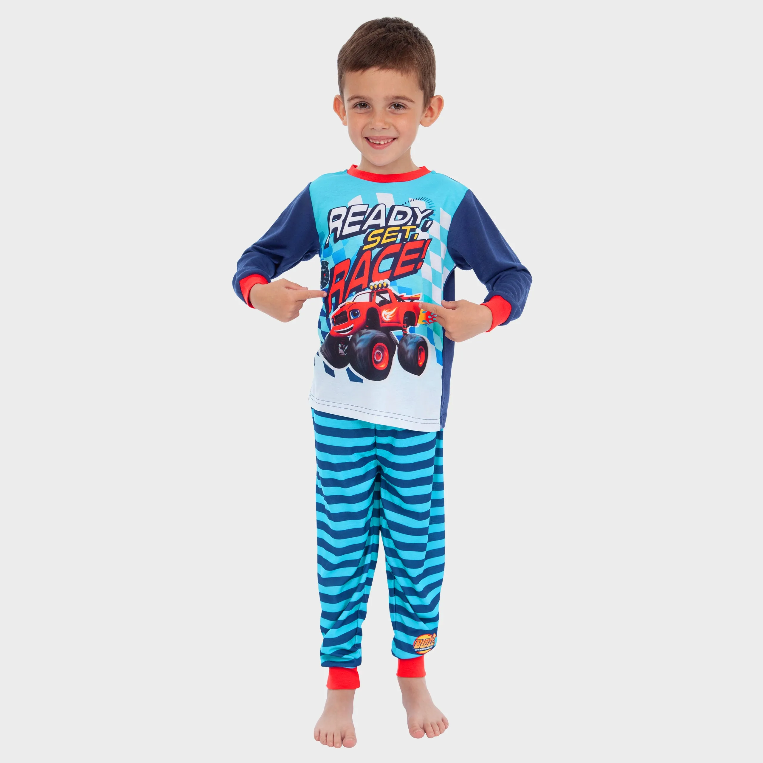 Blaze and the Monster Machines Long Sleeve Pajamas