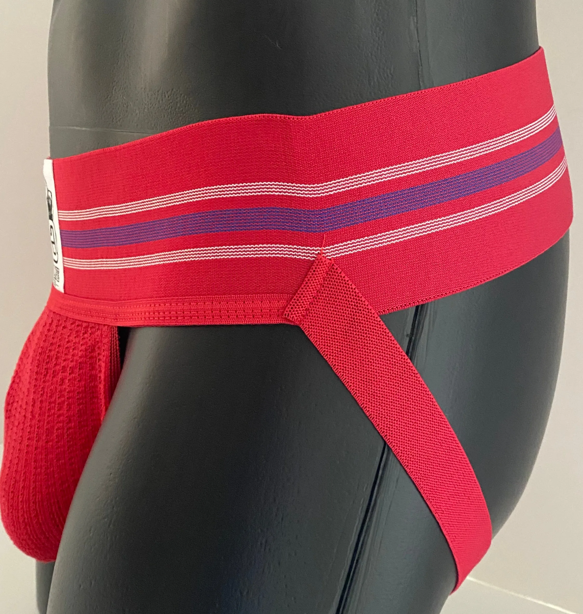 BLO Vintage Style Jockstrap Underwear Red