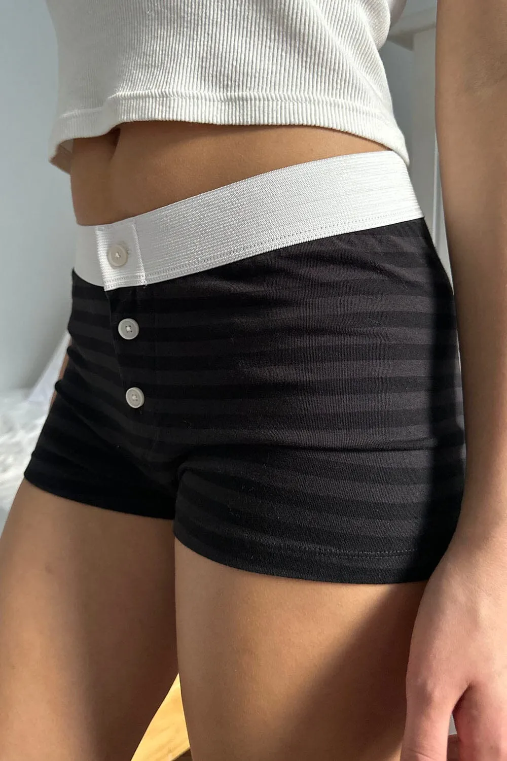 Boy Short Striped Underwear