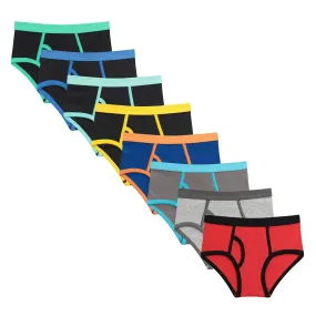 Boys 8-Pack Briefs| Multicolor