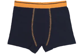 Boys Boxers c.410 Black and Orange