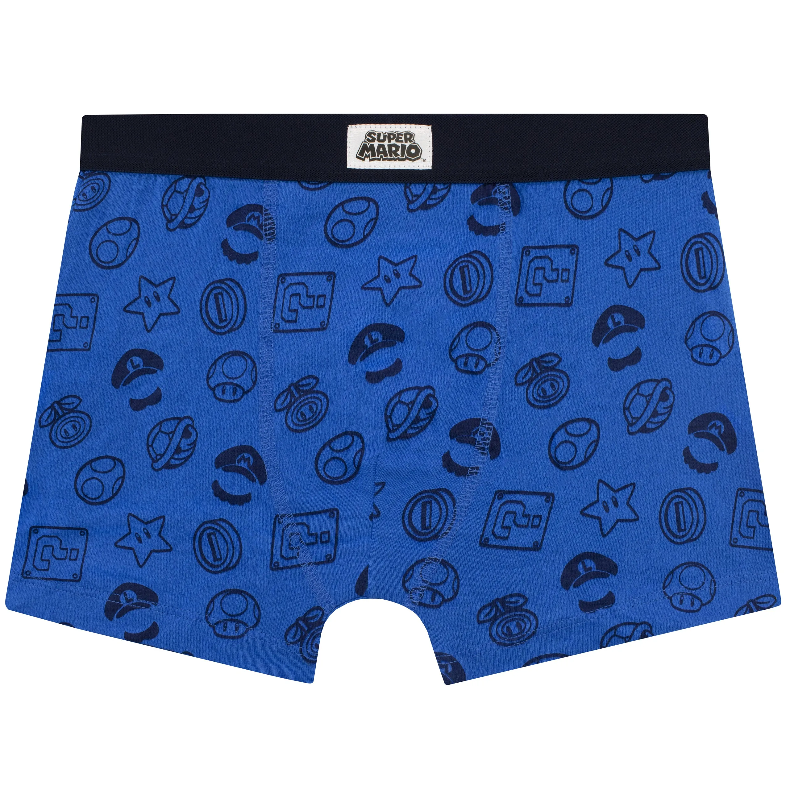 Boys Super Mario 5 Pack Underwear