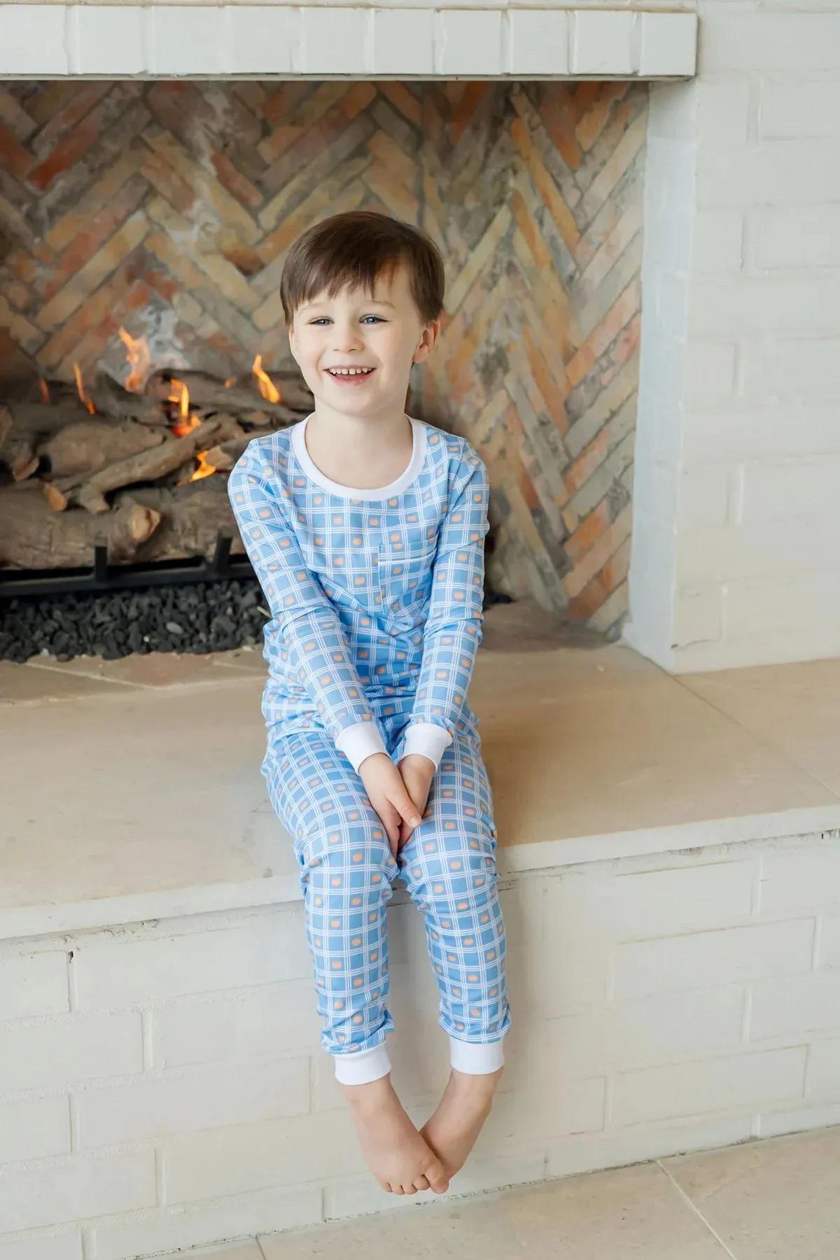 Bradford Pajamas | Pumpkin Plaid