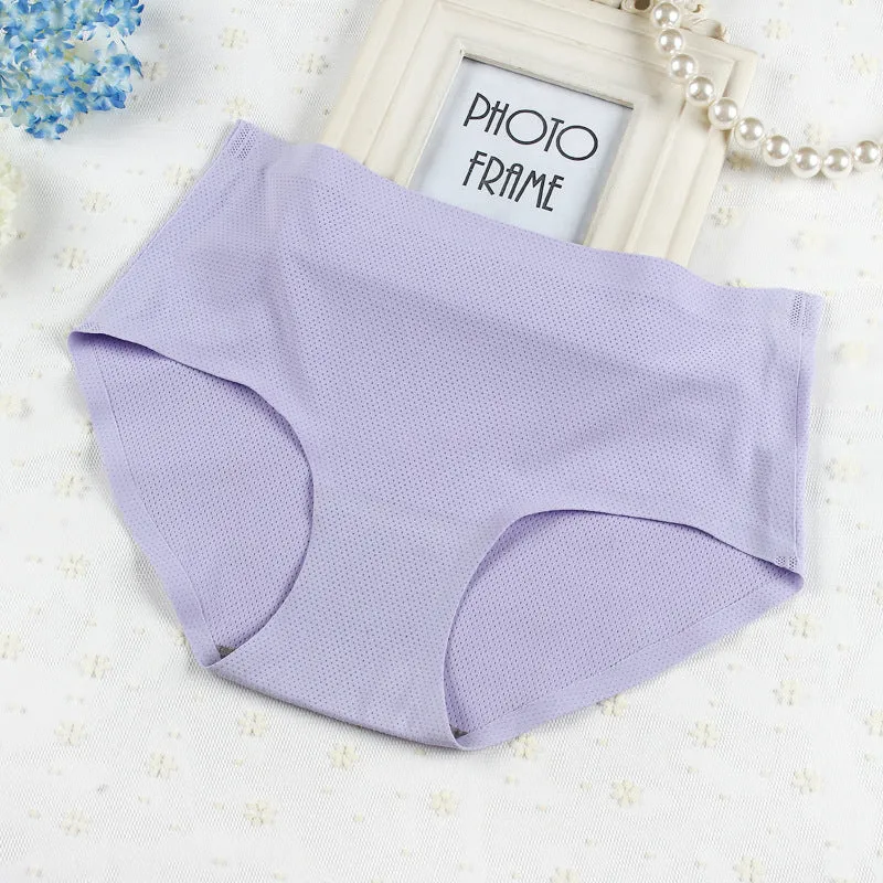 Breathable Seemless Underwear Briefs Panties No Show Butt Shaper Pants