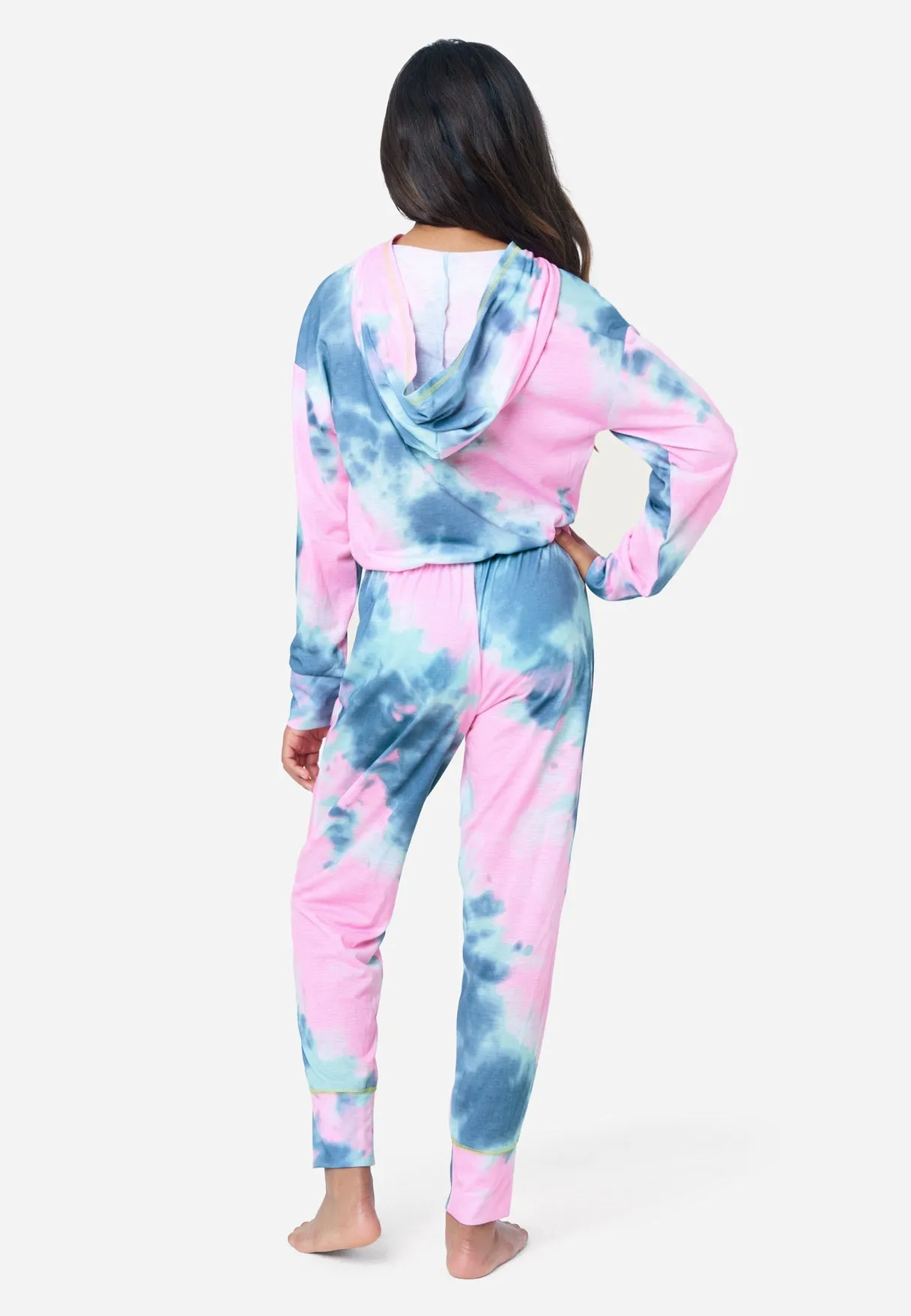 Button-Front Footless Pajamas