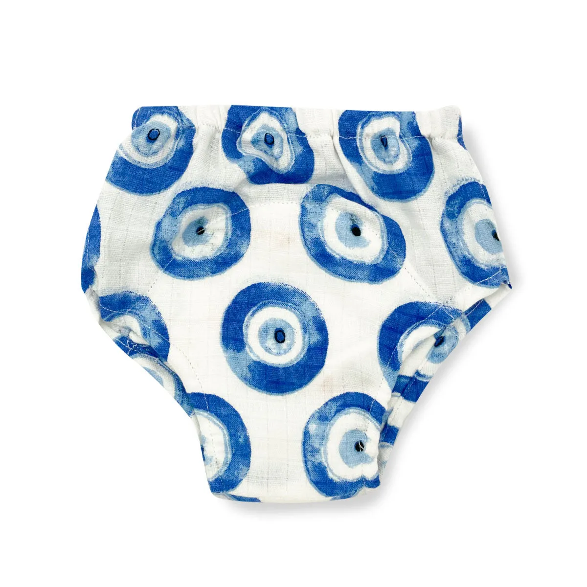 Buy 4 Get 2 Free -Organic Muslin Reusable Baby Diaper, Padded Underwear