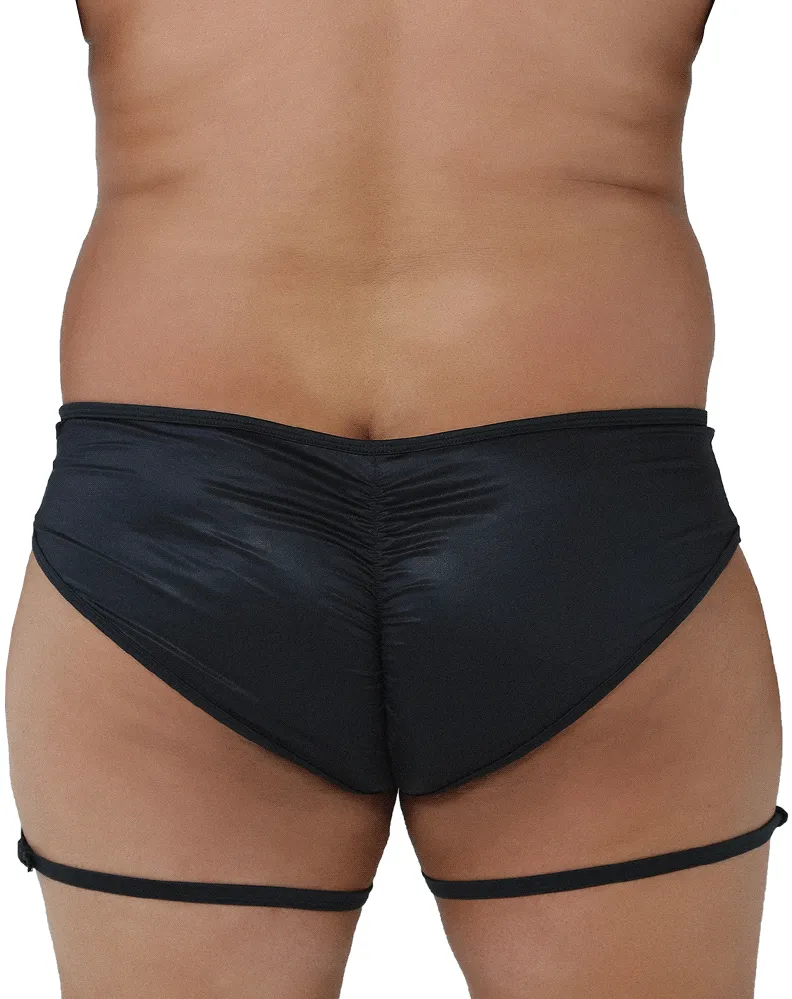 Candyman 99468x Garter Briefs Black