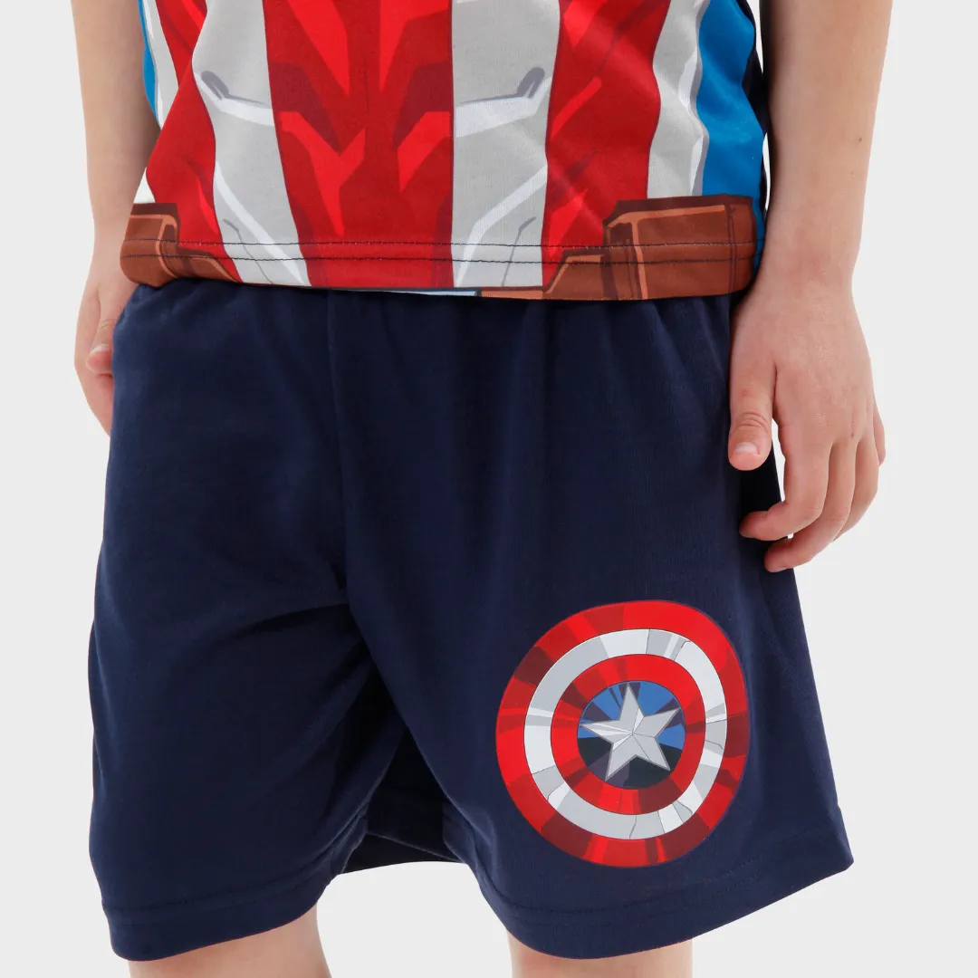 Captain America Short Pajamas