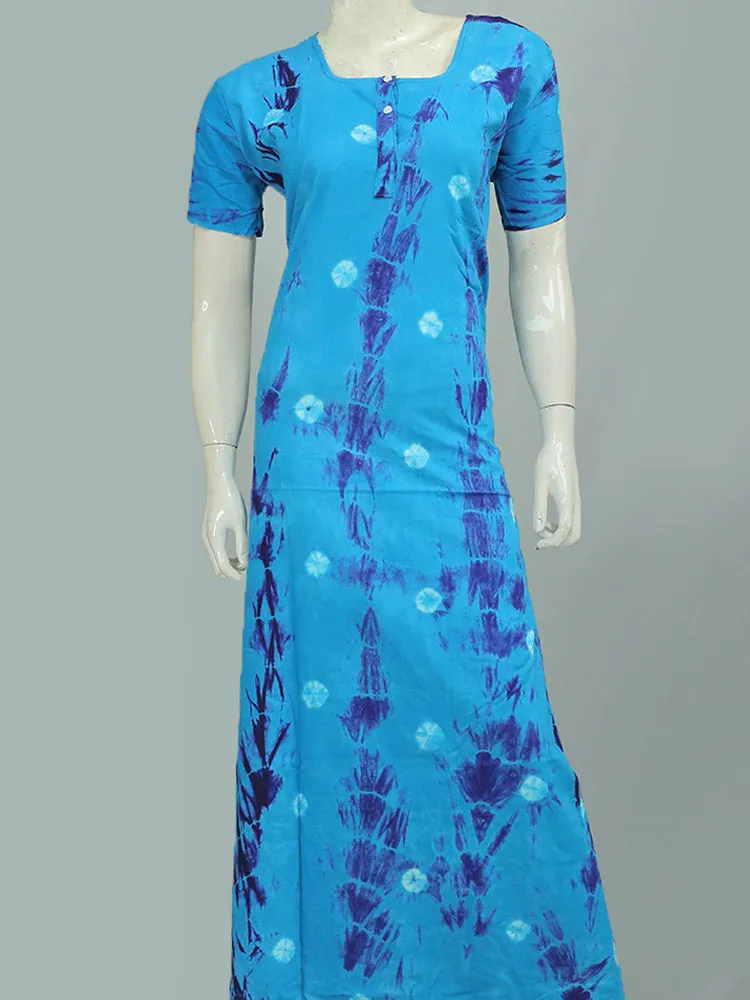 Chungidi Print Cotton Nighty for Woman