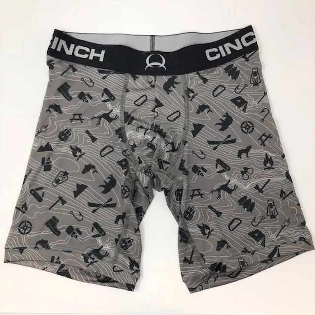 Cinch 9" Men's Camp Print Boxers