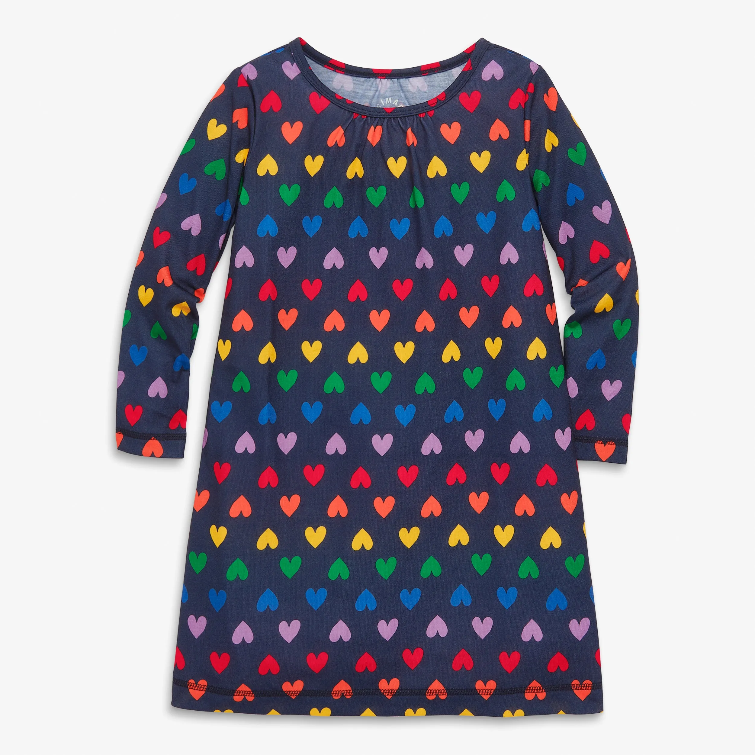 Clearance nightgown in cutout hearts