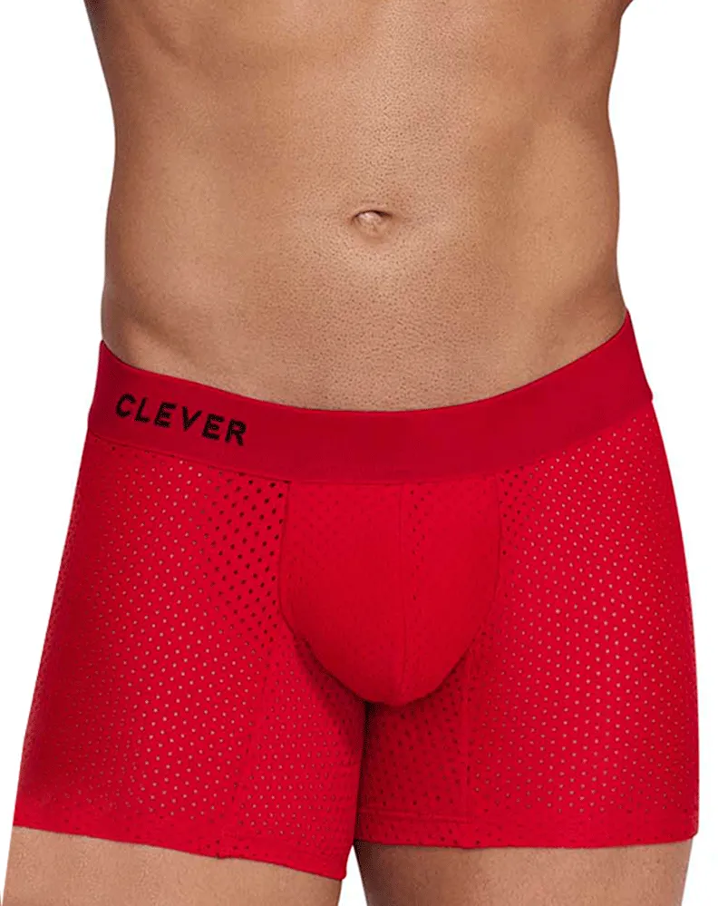 Clever 1260 Euphoria Boxer Briefs Red