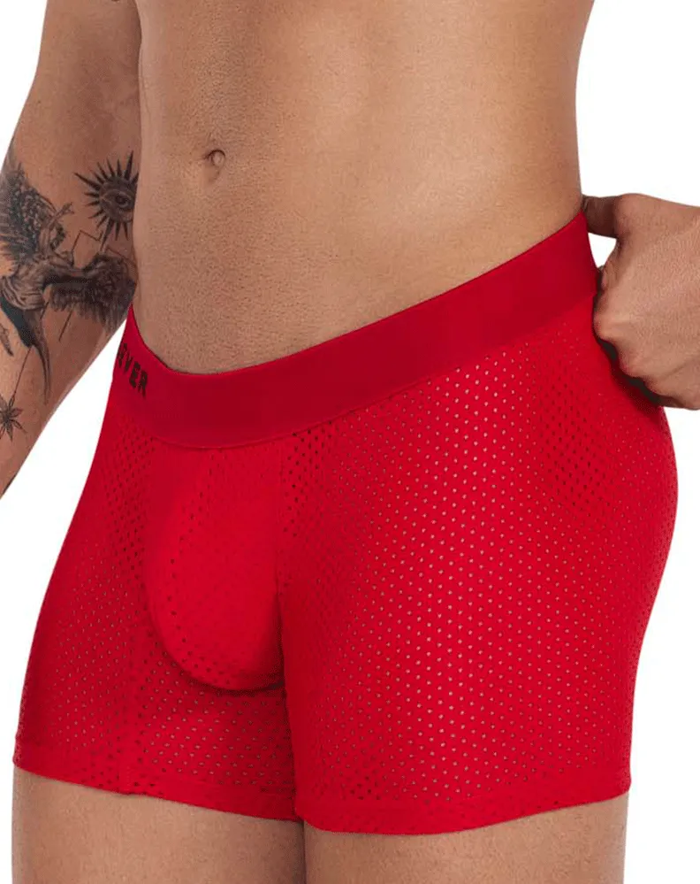 Clever 1260 Euphoria Boxer Briefs Red