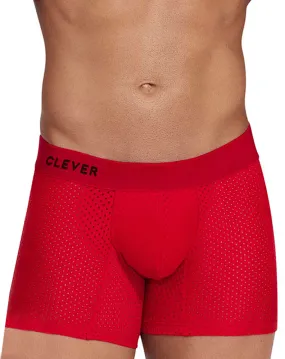 Clever 1260 Euphoria Boxer Briefs Red