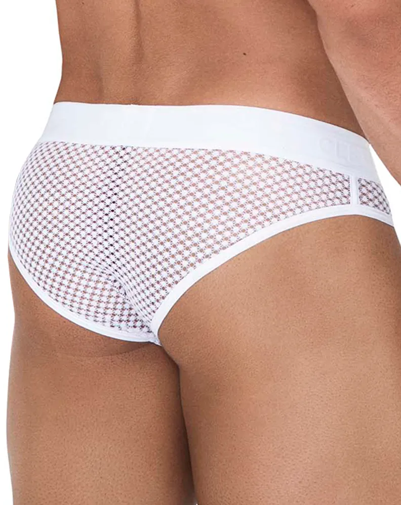 Clever 1532 Swirl Briefs White