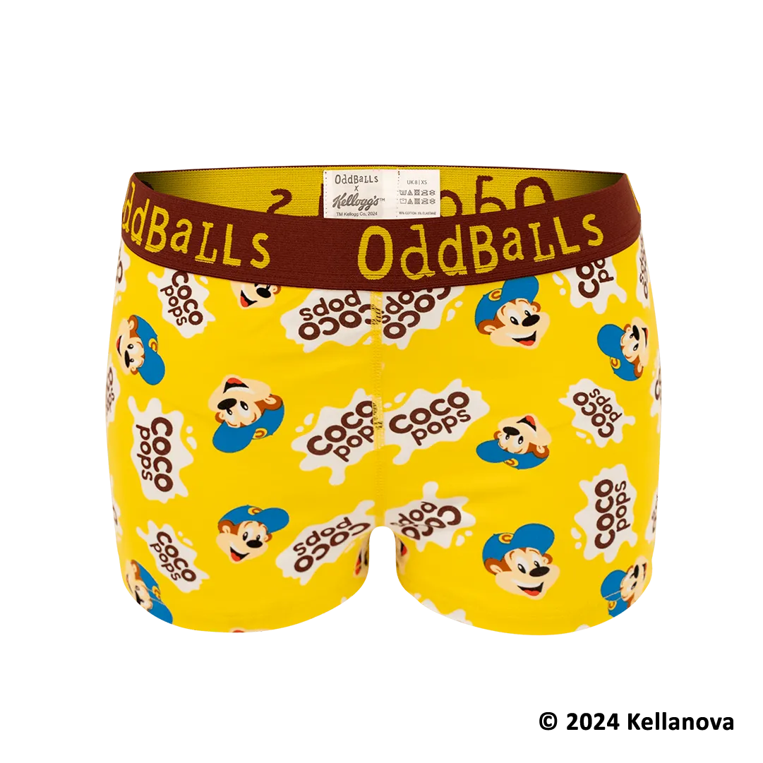 Ladies Coco Pops Themed Boxer Shorts