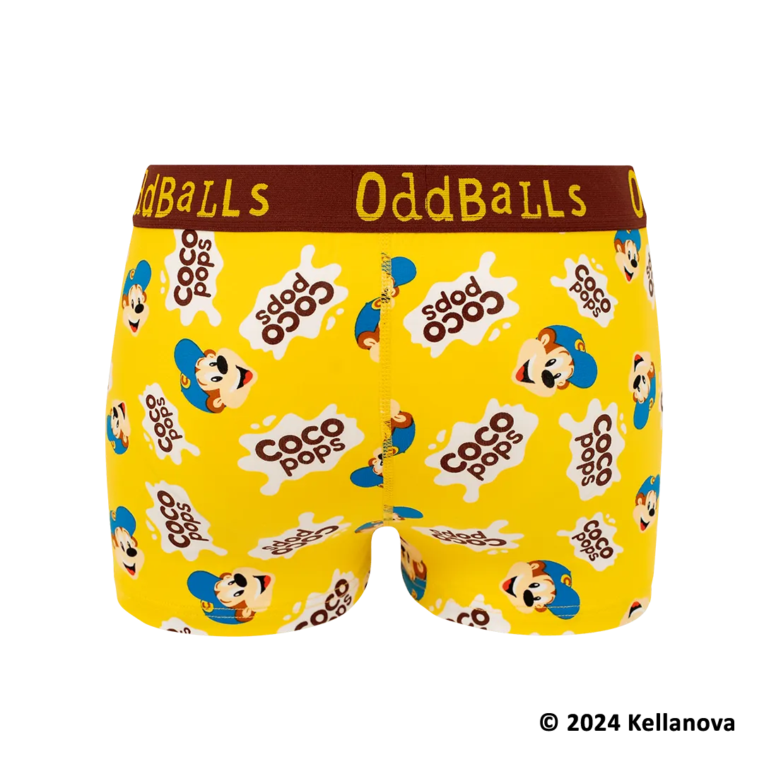 Ladies Coco Pops Themed Boxer Shorts