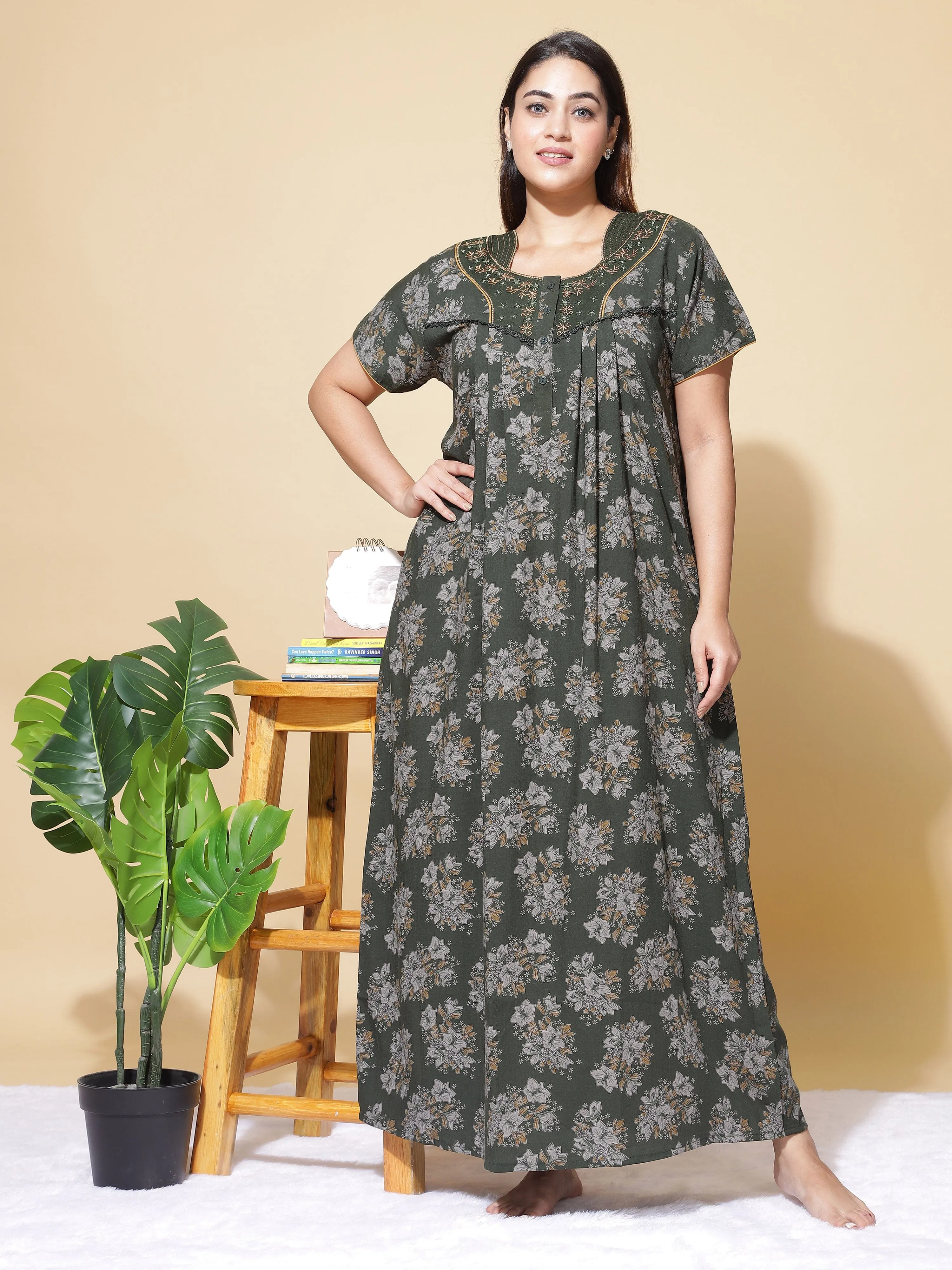 Crush Designer Nighty Green