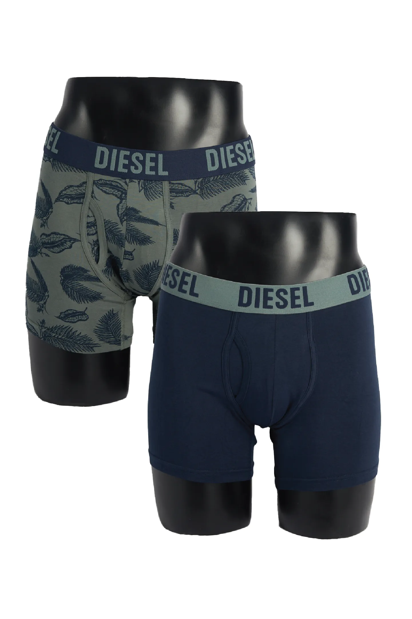 Davey Boxers Green Meadow/Navy