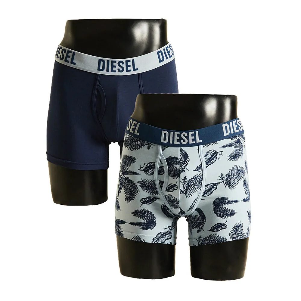 Diesel Boxed Boxers - Indigo Navy/Buoy Blue