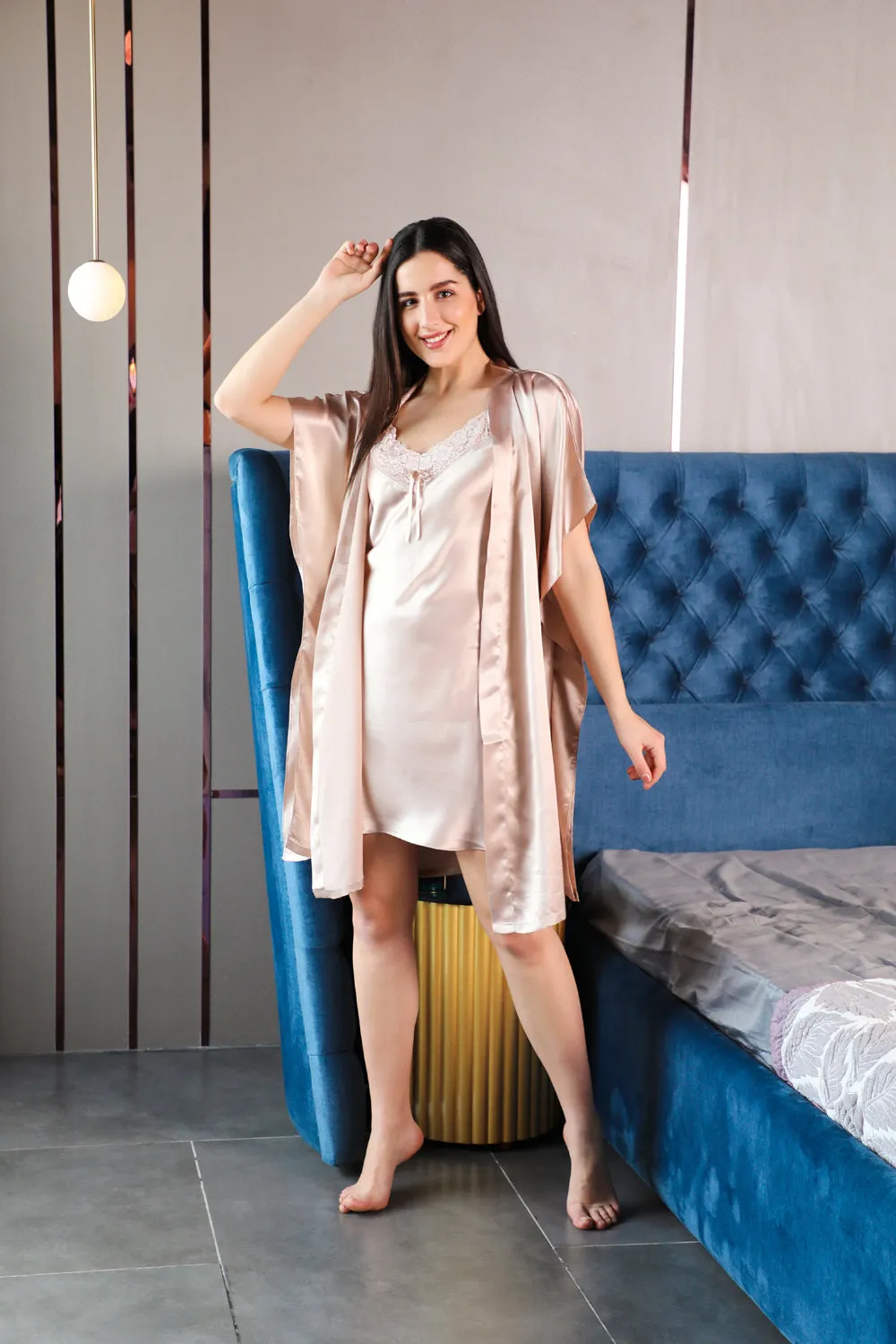 Easy-going Gorgeous Nightgown set