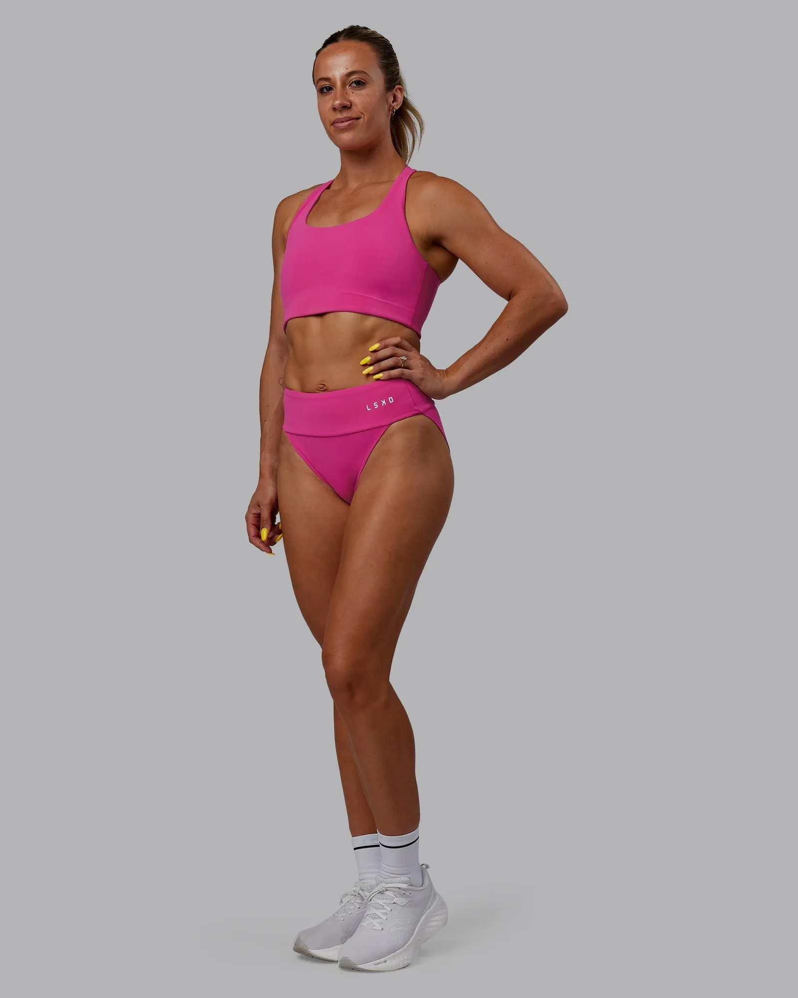 Elevate Sprinting Briefs - Fuchsia Pink