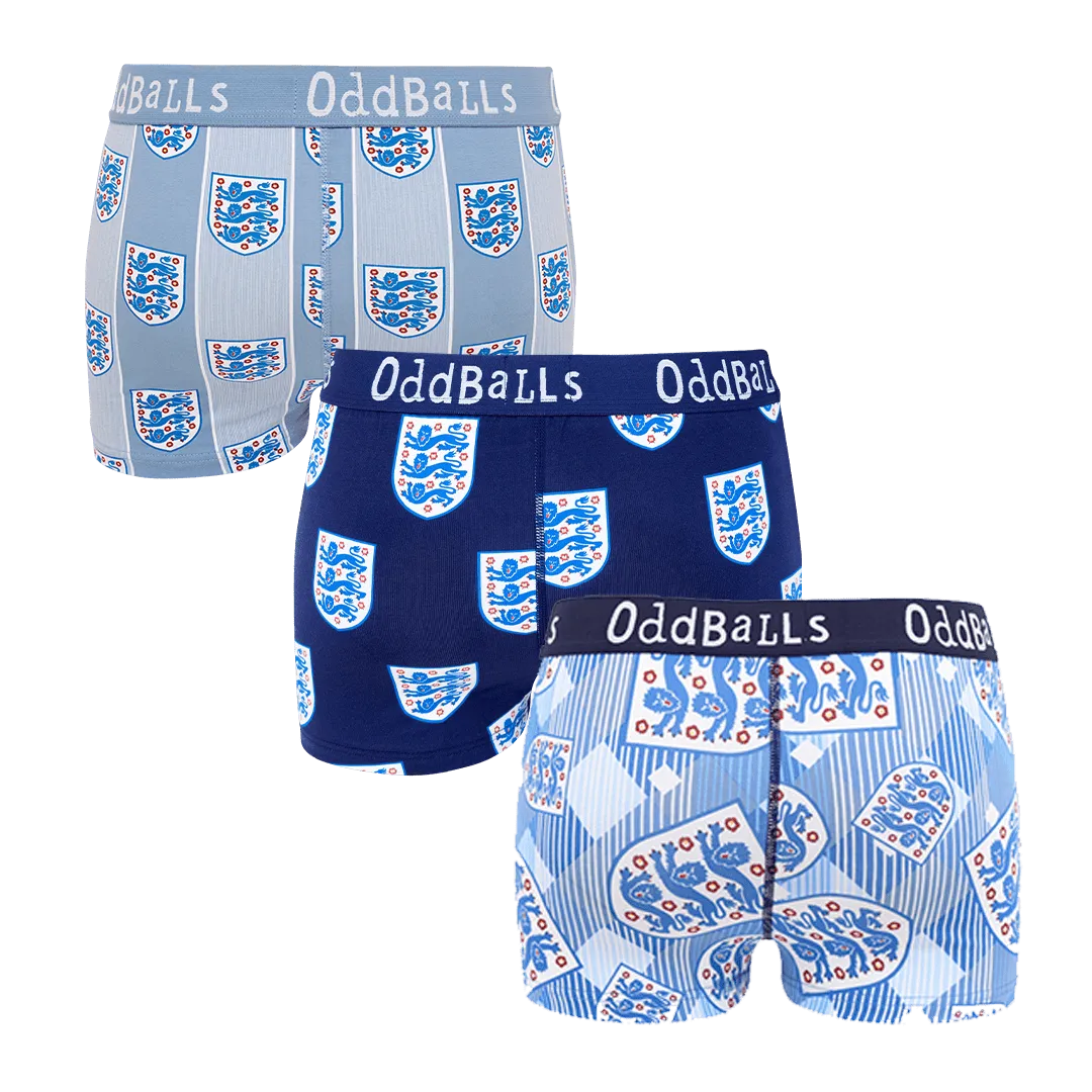 England FA Bundle - Ladies Boxers 3 Pack Bundle