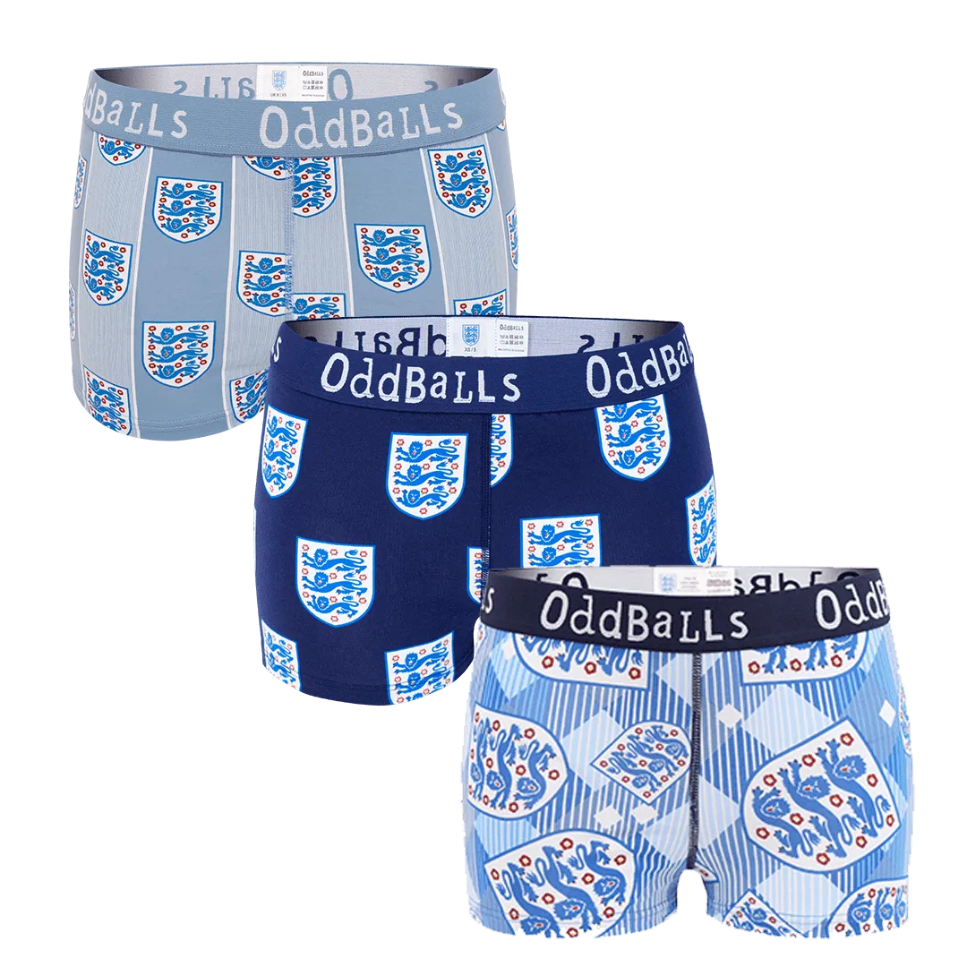 England FA Bundle - Ladies Boxers 3 Pack Bundle