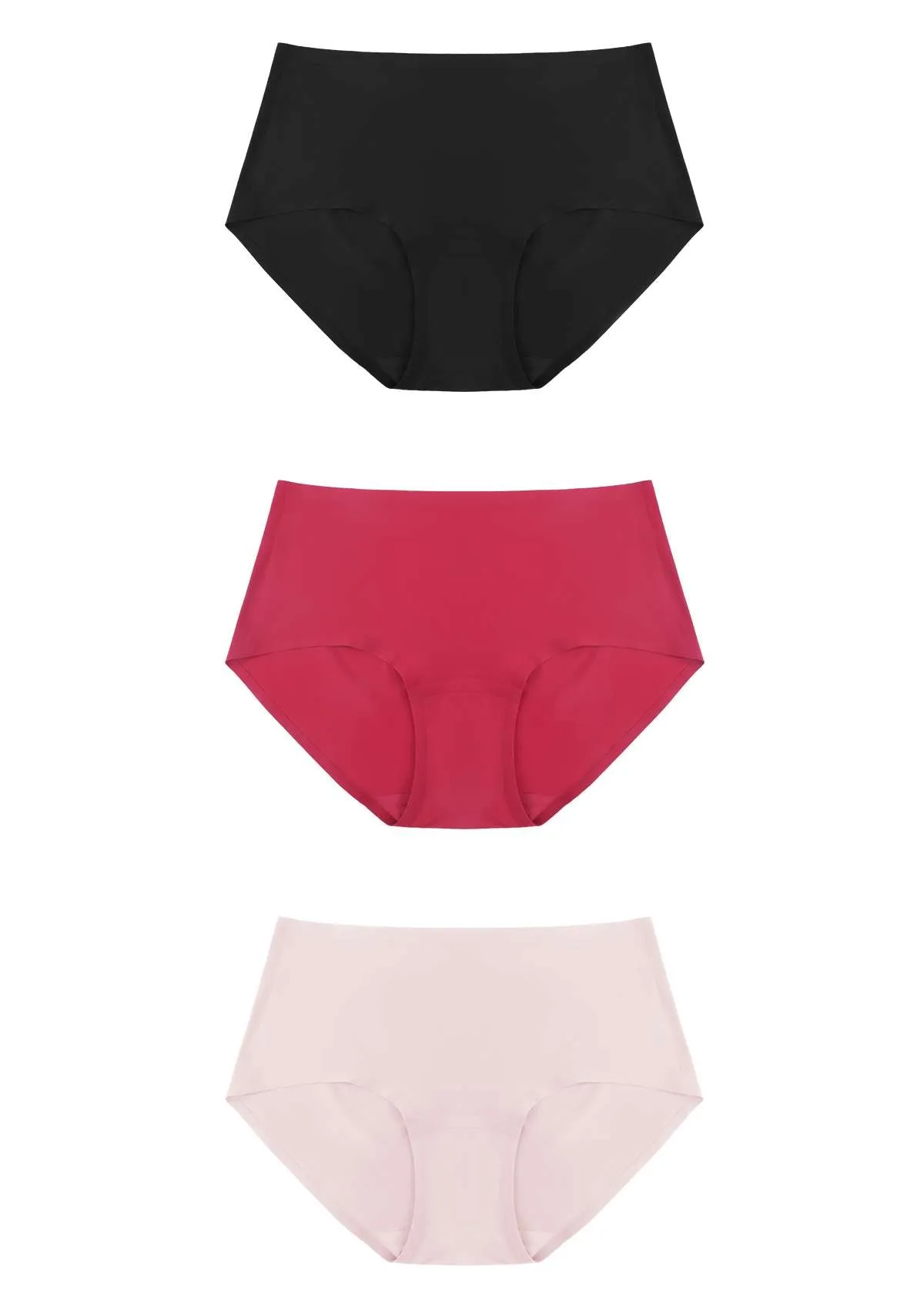 FlexiFit Soft Stretch Seamless Brief Underwear Bundle