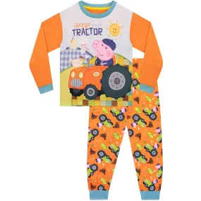 George Pig Tractor Pajamas