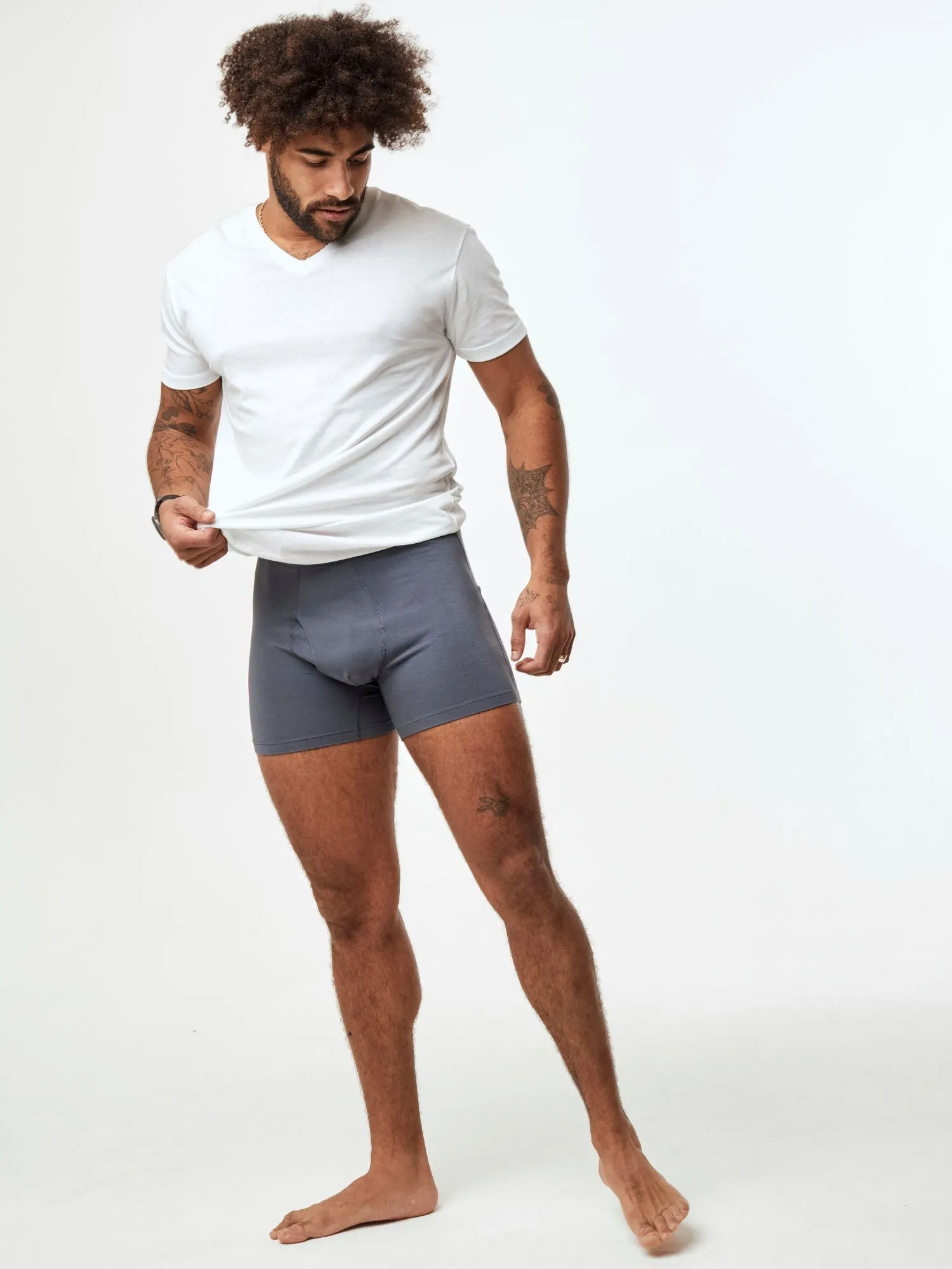 Graphite Boxer Briefs