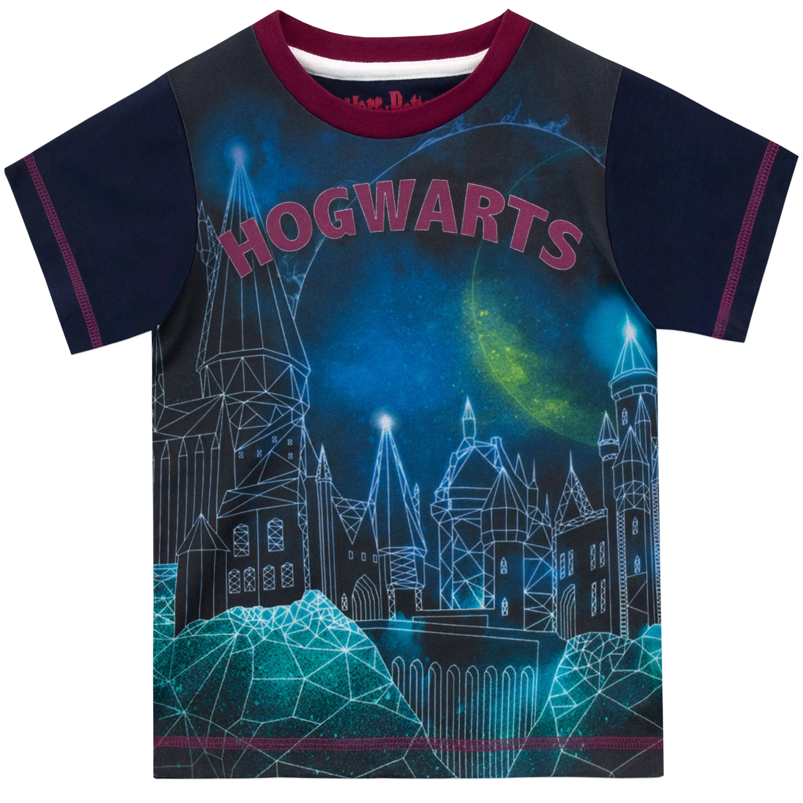 Harry Potter Hogwarts Short Pajamas