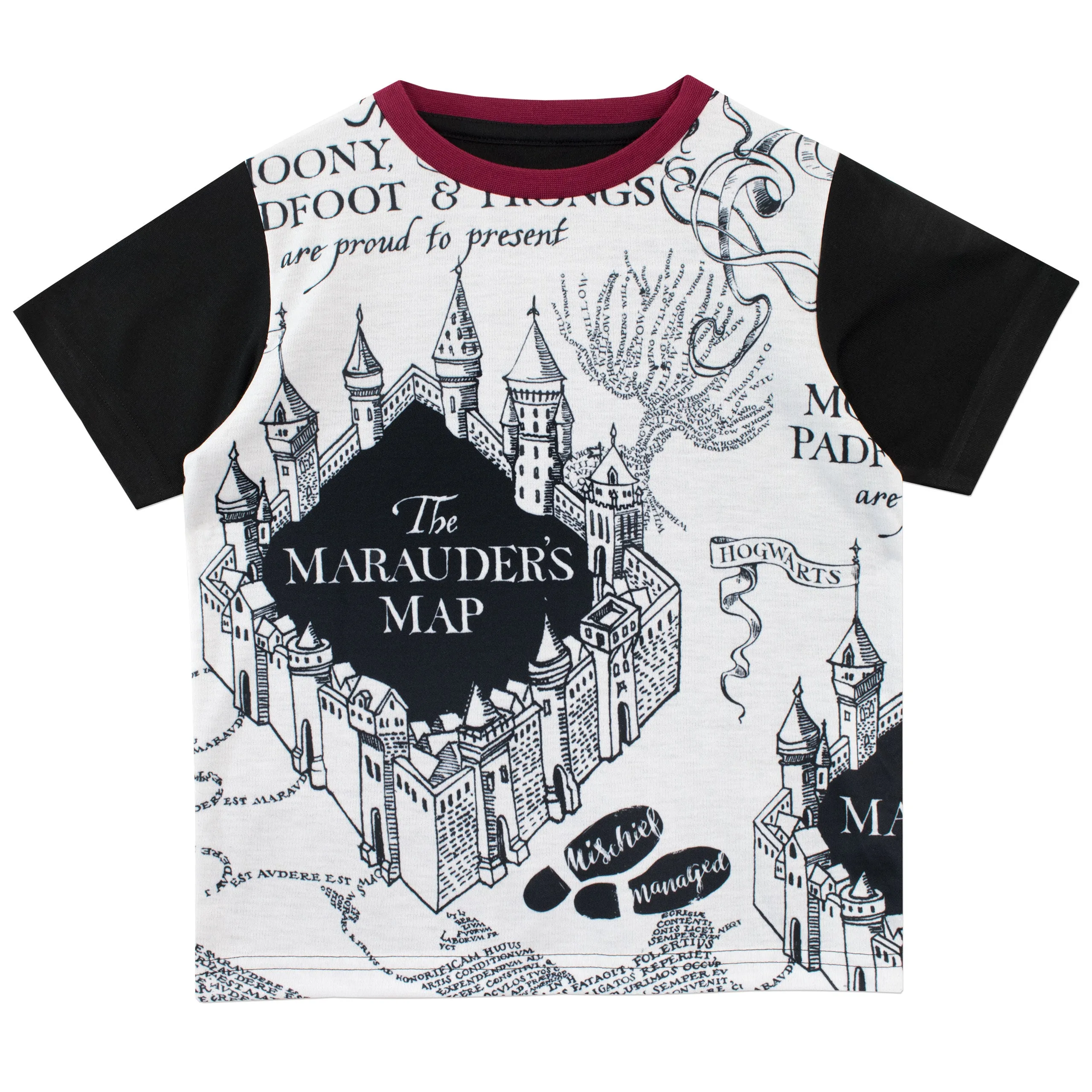 Harry Potter Pajamas - Marauders Map