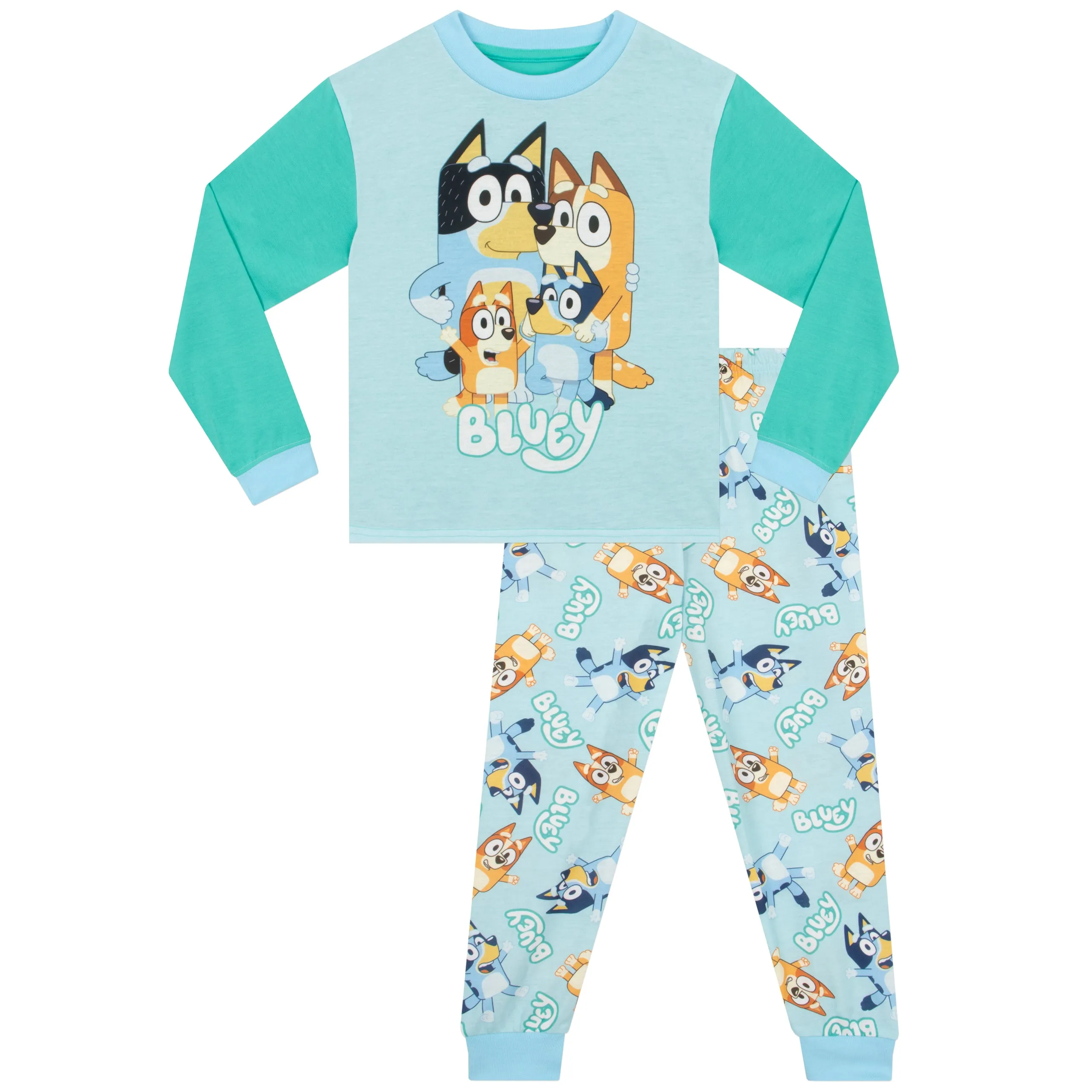 Heeler Family Bluey Pajamas - Long Sleeve