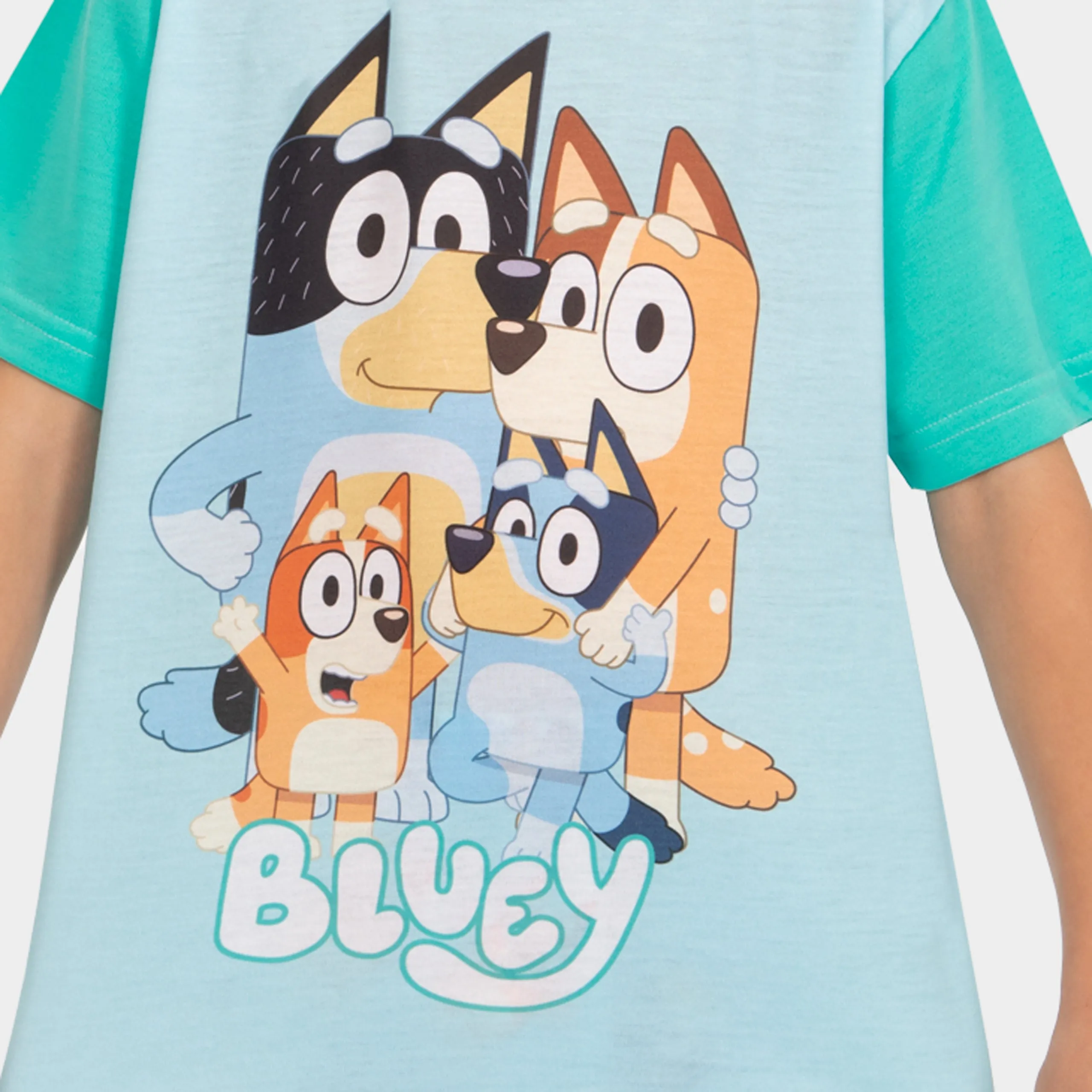 Heeler Family Bluey Pajamas - Short Sleeve