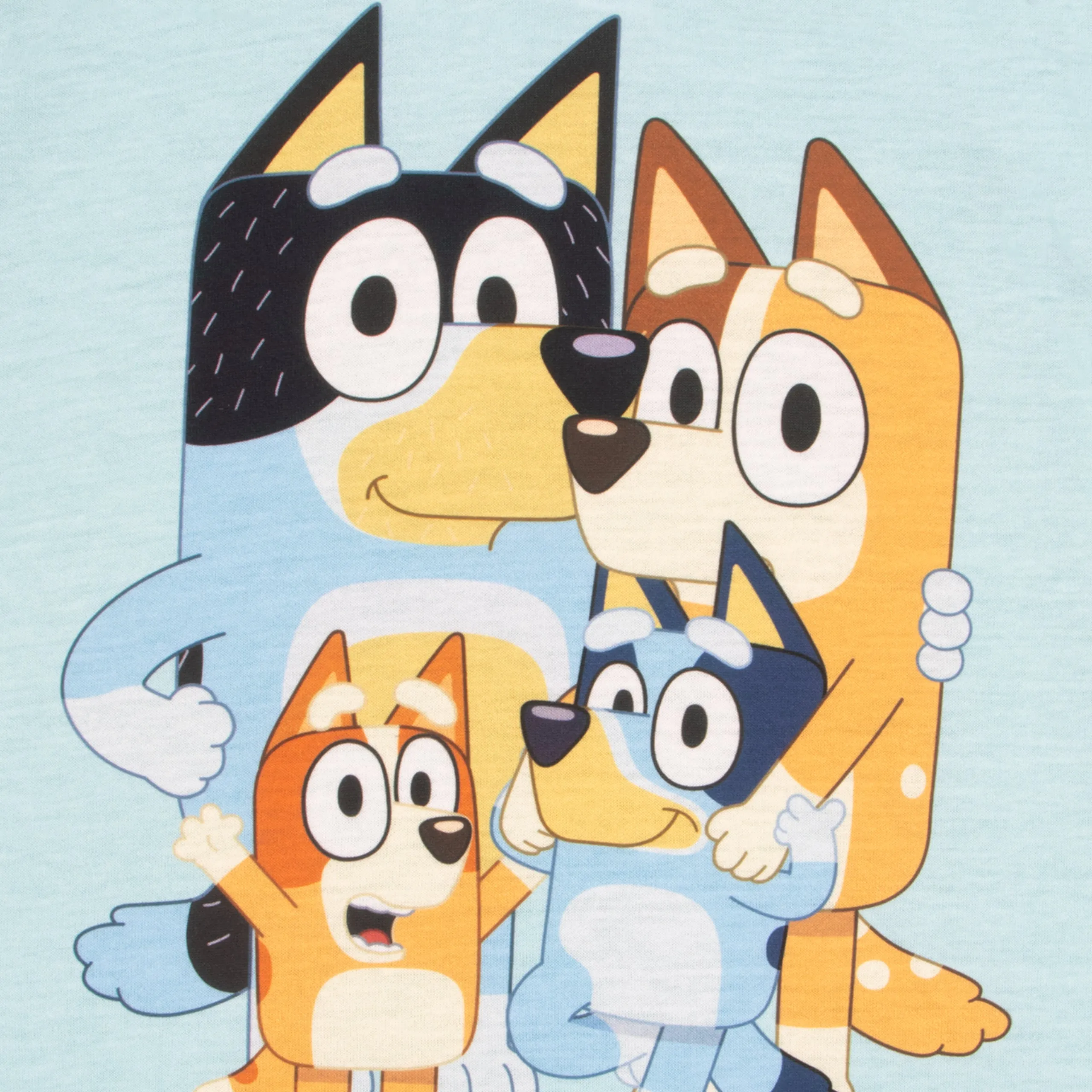 Heeler Family Bluey Pajamas - Short Sleeve