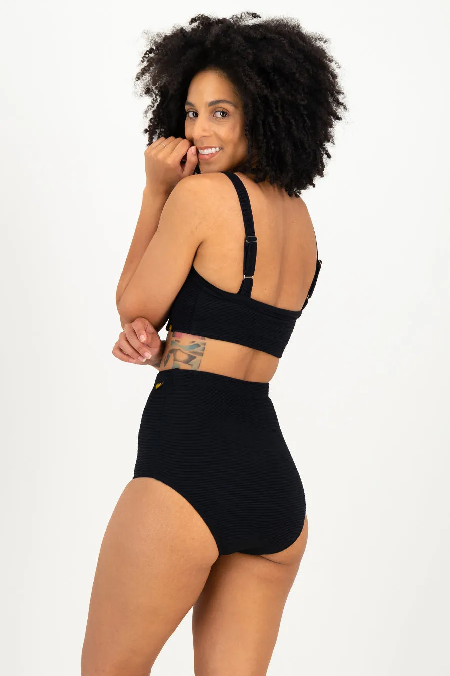 High Tide Briefs - Jet Black