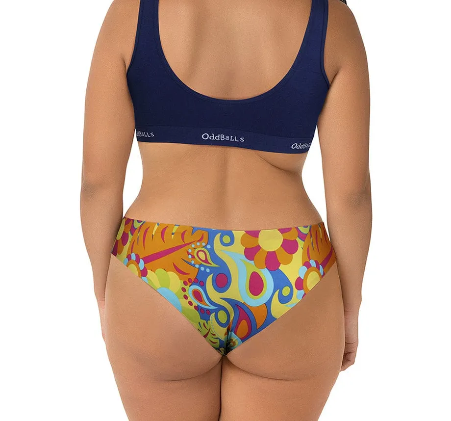 Hippy Jungle - Seamless Brazilian Briefs