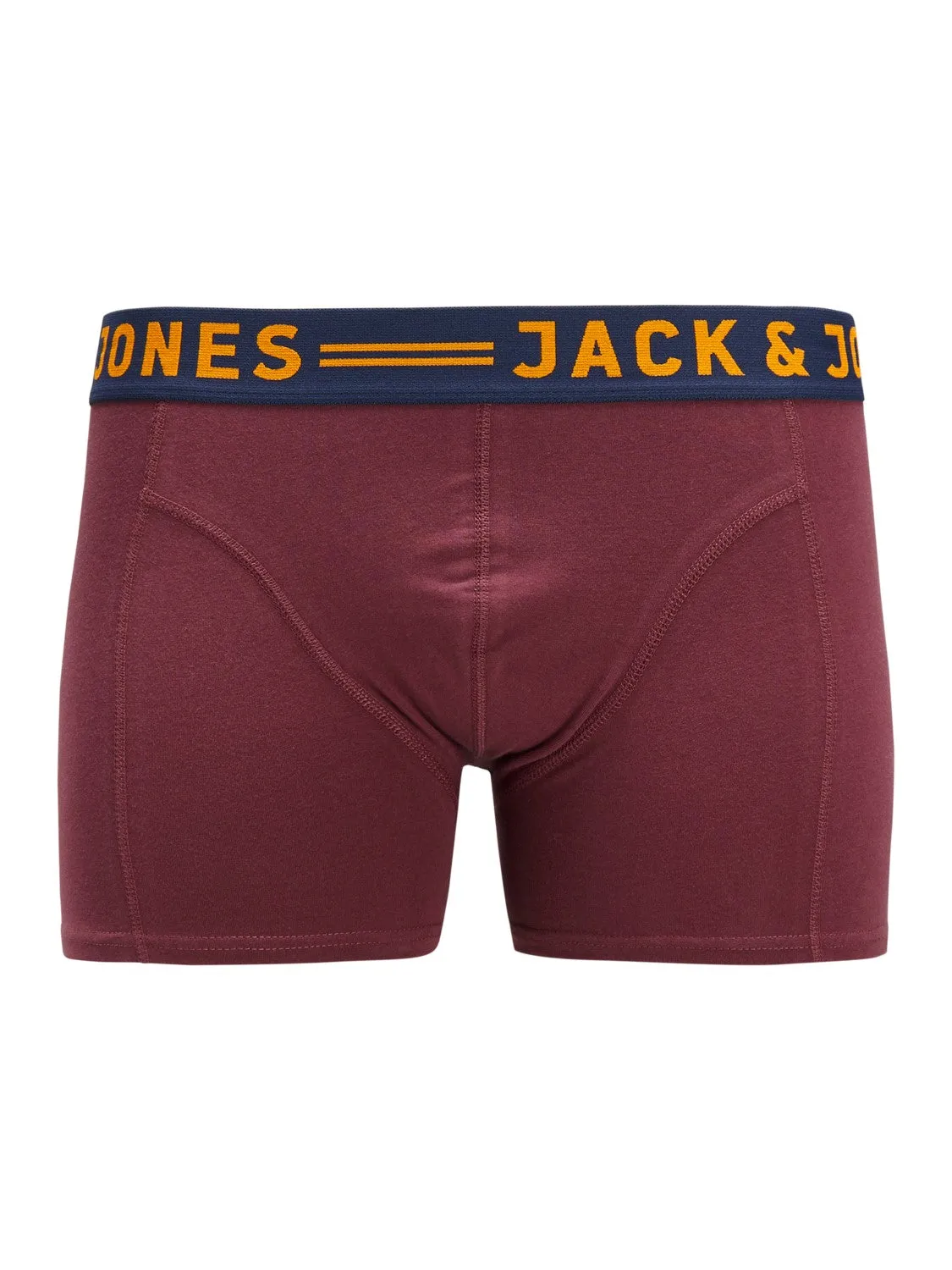 Jack & Jones JACLICHFIELD 3 Pack Boxers -BURGUNDY